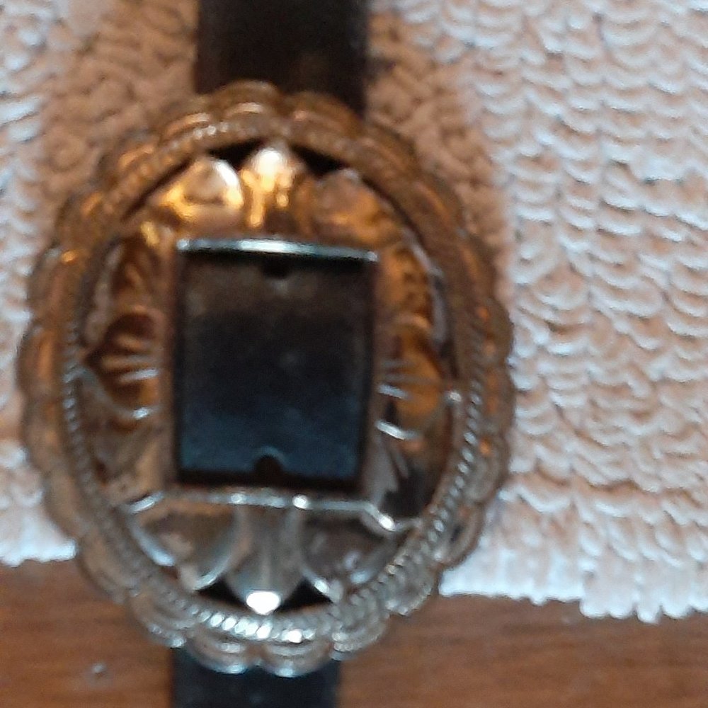 Ladies top grain western belt